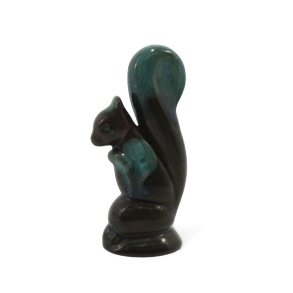 BLUE MOUNTAIN Pottery Squirrel Figurine Canadian Collectible Vintage 3.7" - Picture 2 of 9